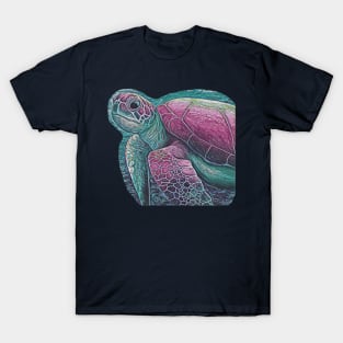 Sea turtle artwork T-Shirt